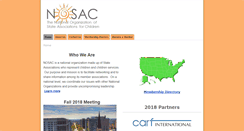 Desktop Screenshot of nosac.org